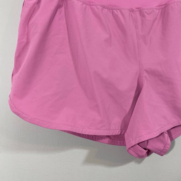 Gilly Hicks by Hollister Pink High Rise Lined Active Running Shorts Size XL - Picture 4 of 7